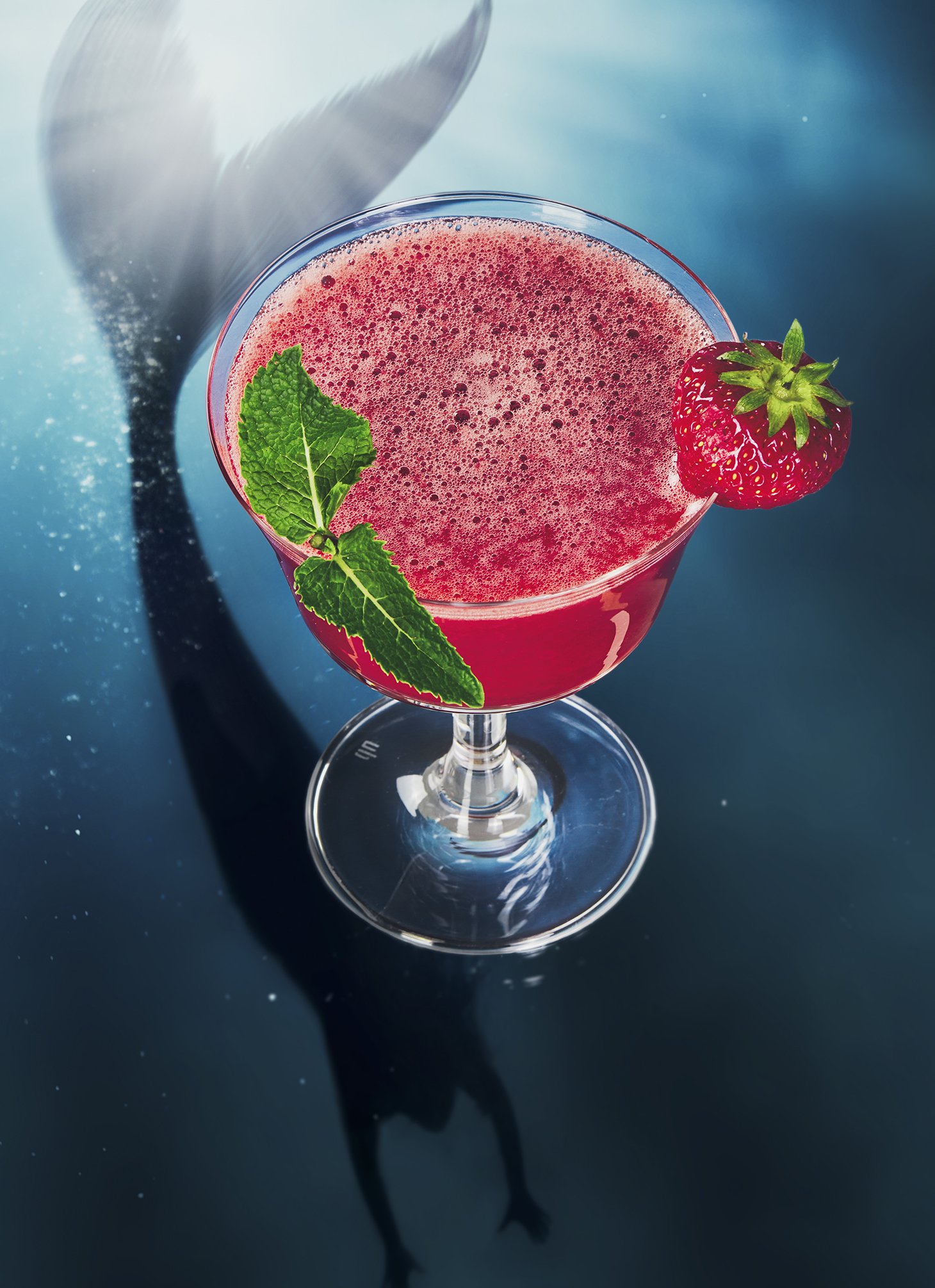  Mermaid cocktail for SZ Magazin 