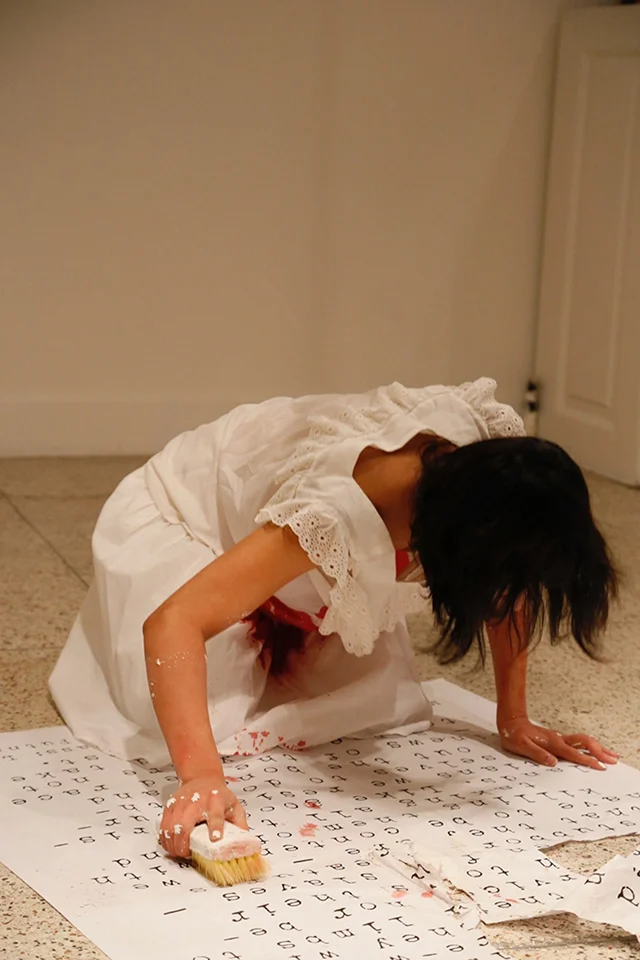 The Indictment of Cora Montgomery. 2014. Performance. Museo Guadalupe