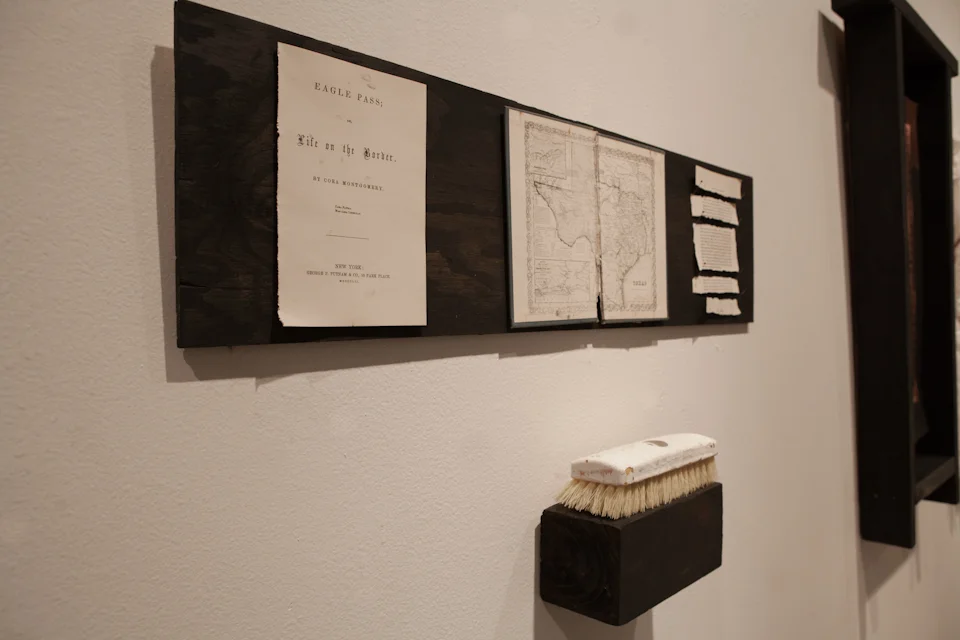 The Indictment of Cora Montgomery. 2015. Exhibit and installation. Guadalupe Cultural Arts Center