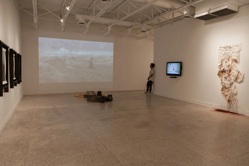 Rio Abajo Rio: River Beneath the River, exhibit and installation. 2015, Guadalupe Cultural Arts Center