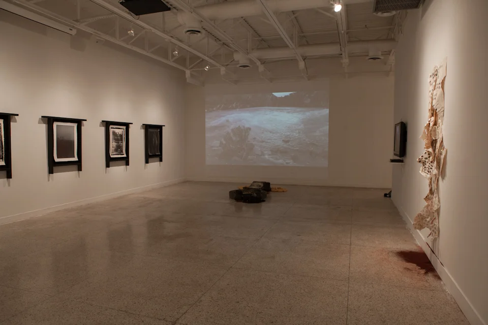 Rio Abajo Rio: River Beneath the River, exhibit and installation. 2015, Guadalupe Cultural Arts Center