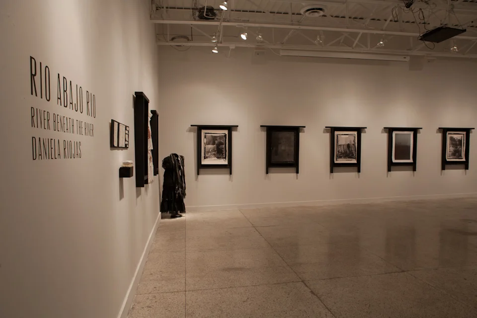 Rio Abajo Rio: River Beneath the River, exhibit and installation. 2015, Guadalupe Cultural Arts Center