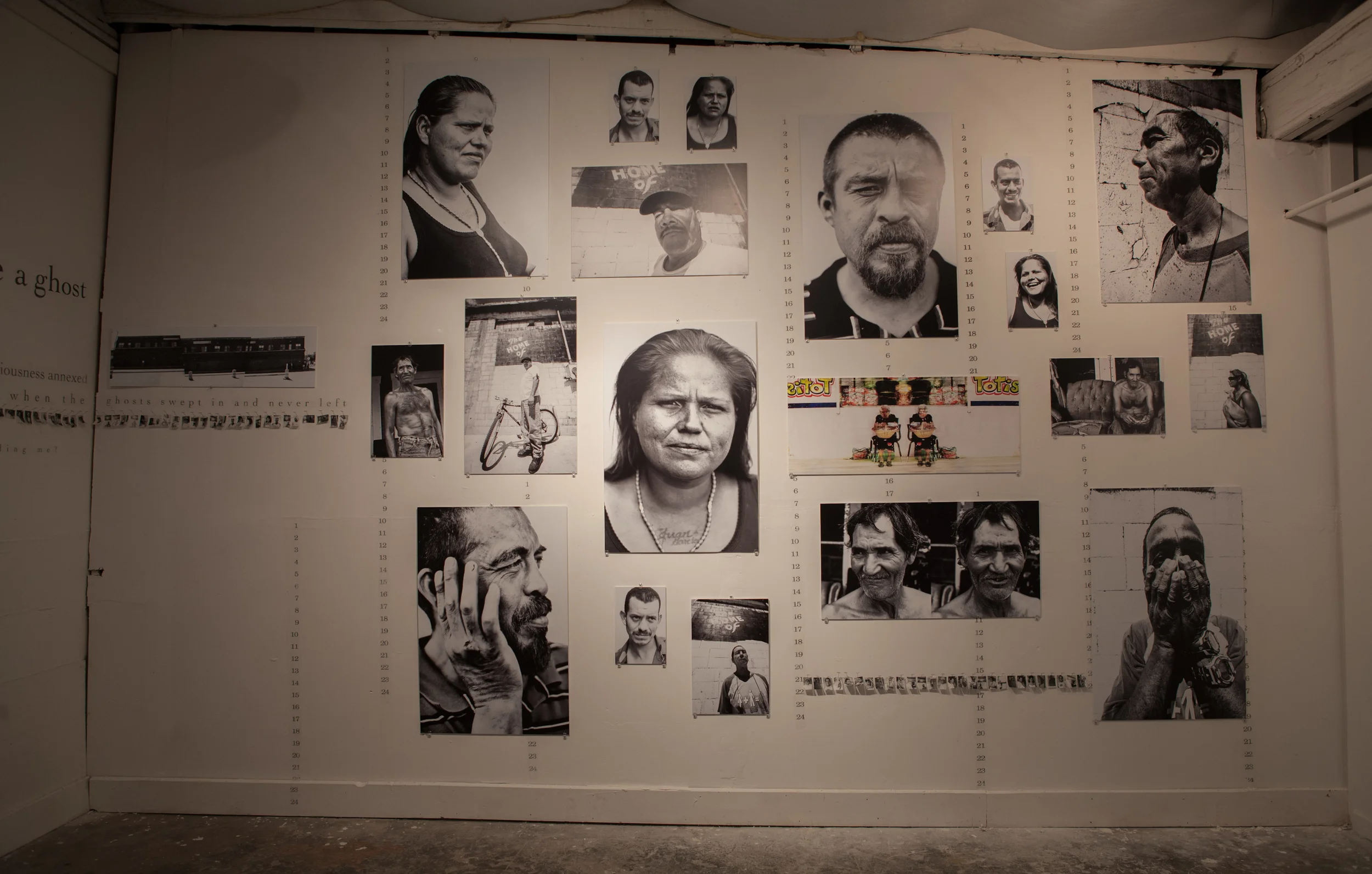"Dysplacia." 2016. exhibition, photographs on ultraboard. Studio 111