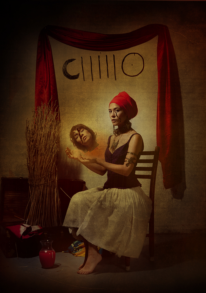"To Feel is To Know" Daniela Riojas. Self-Portrait. 2013.