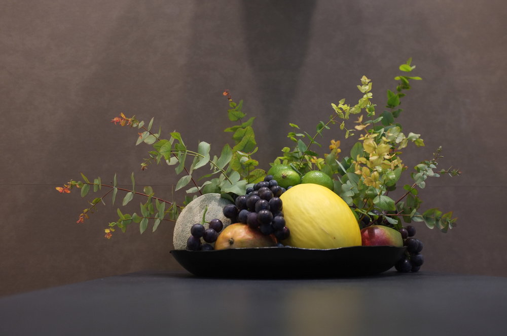 A.P Bloem Amsterdam Bloemist Bloemist Evenement Decoratie Decoratie Messe Berlijn Op locatie Fruit bloemen bloemen project stylist arrangement citroenboom boom constructie