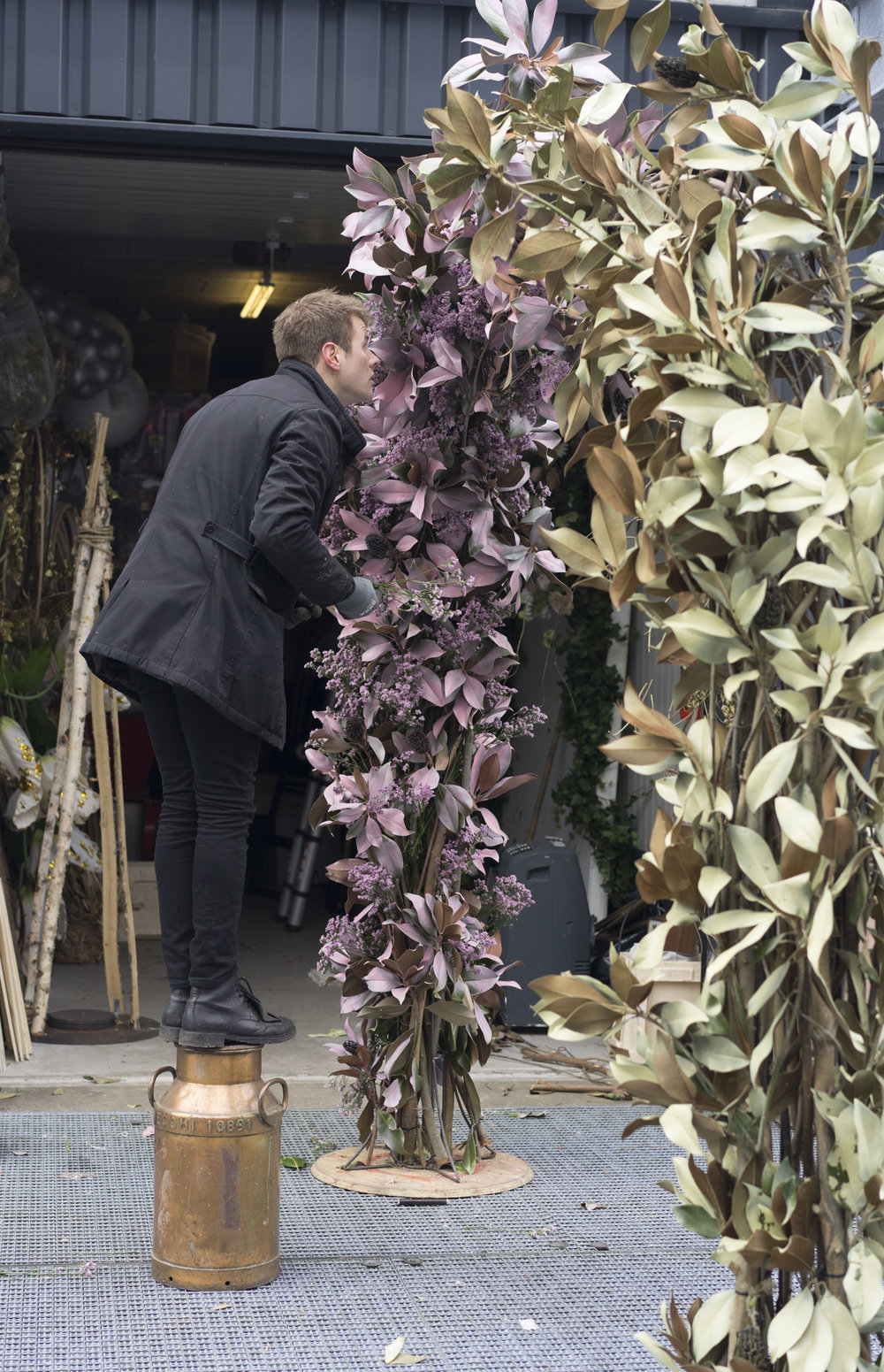 A.P Bloem florist bloemist Amsterdam event Flower arch