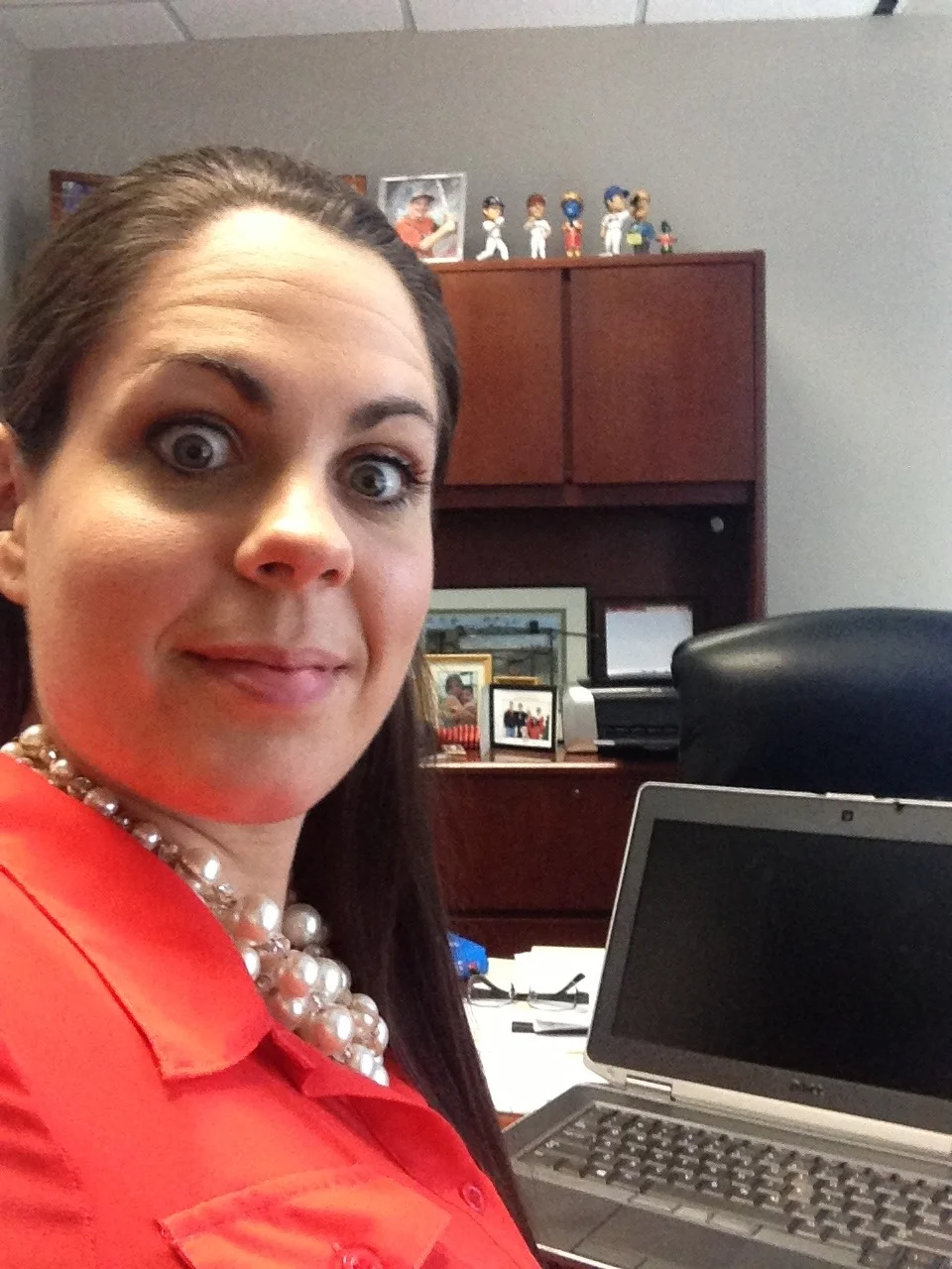 Day 4: I commandeered the office of a director 
Day 5: I became CEO 

(Unfortunately, the real story is much less glamorous. I don’t have a real seat yet so I sit wherever is empty and near the HR group.)