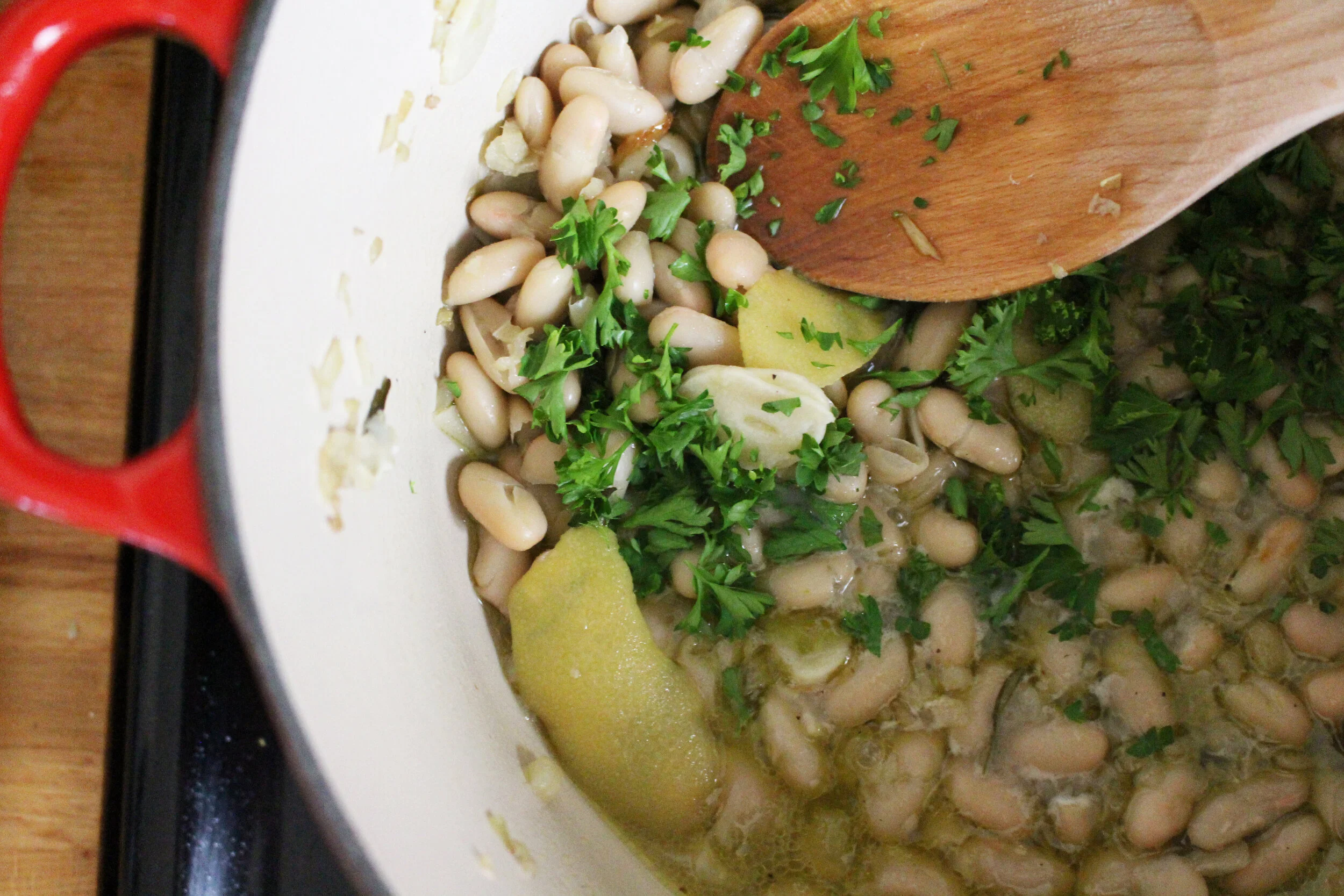 Clams in White Bean Sauce — Hannah ComstockGay