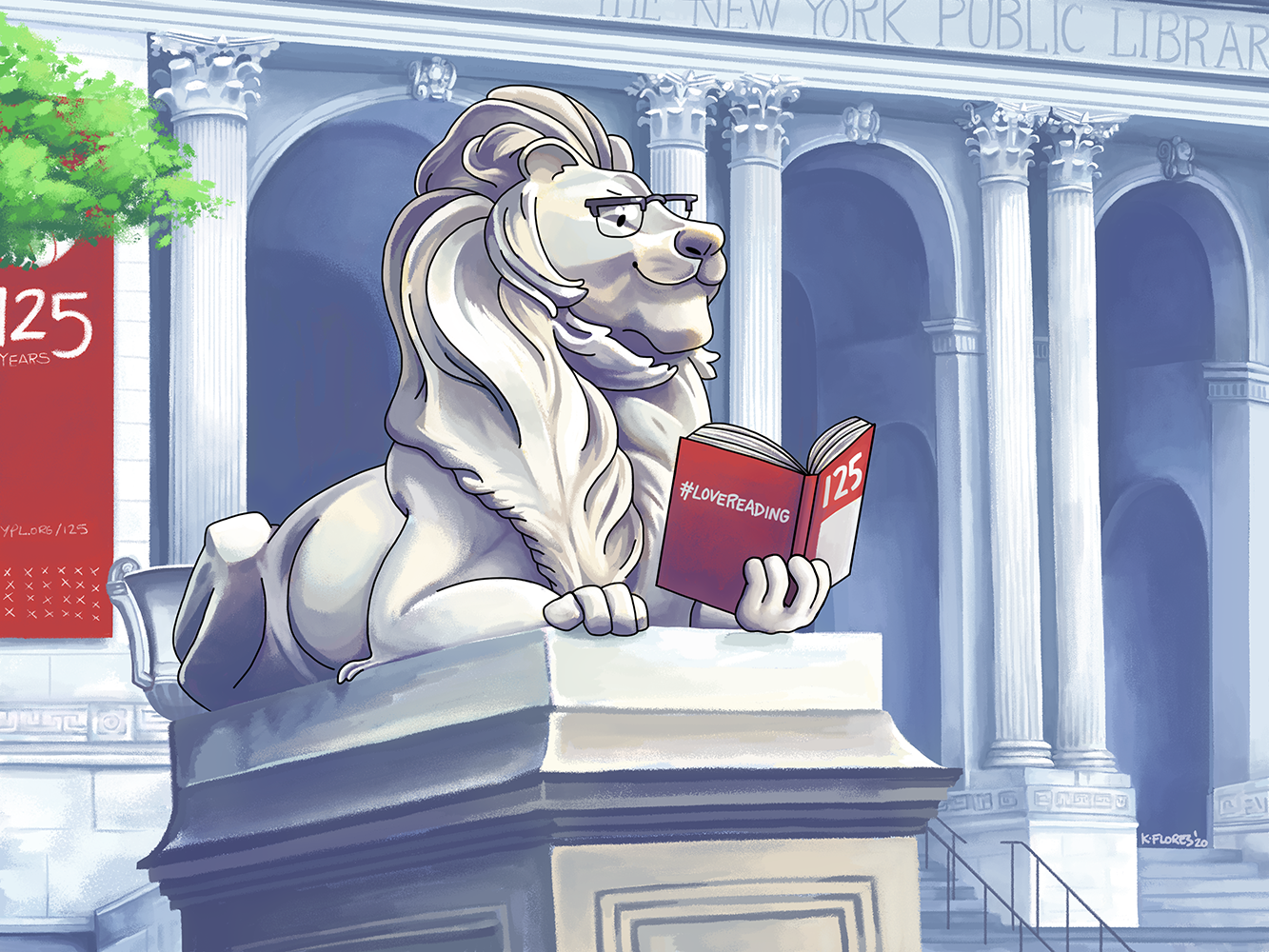 NYPL Lion