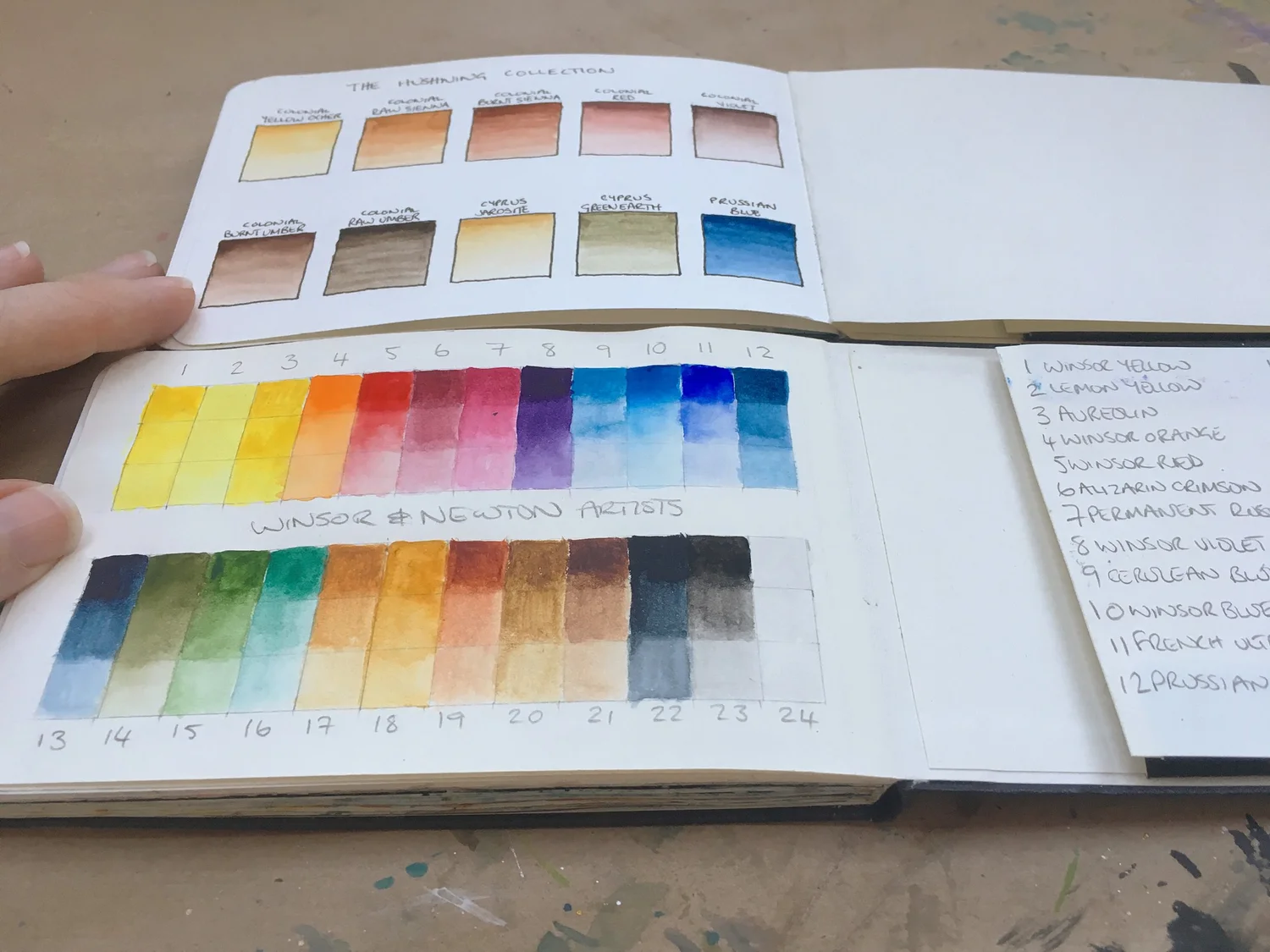 Colour swatches (+ free downloadable template) — pixeldiva
