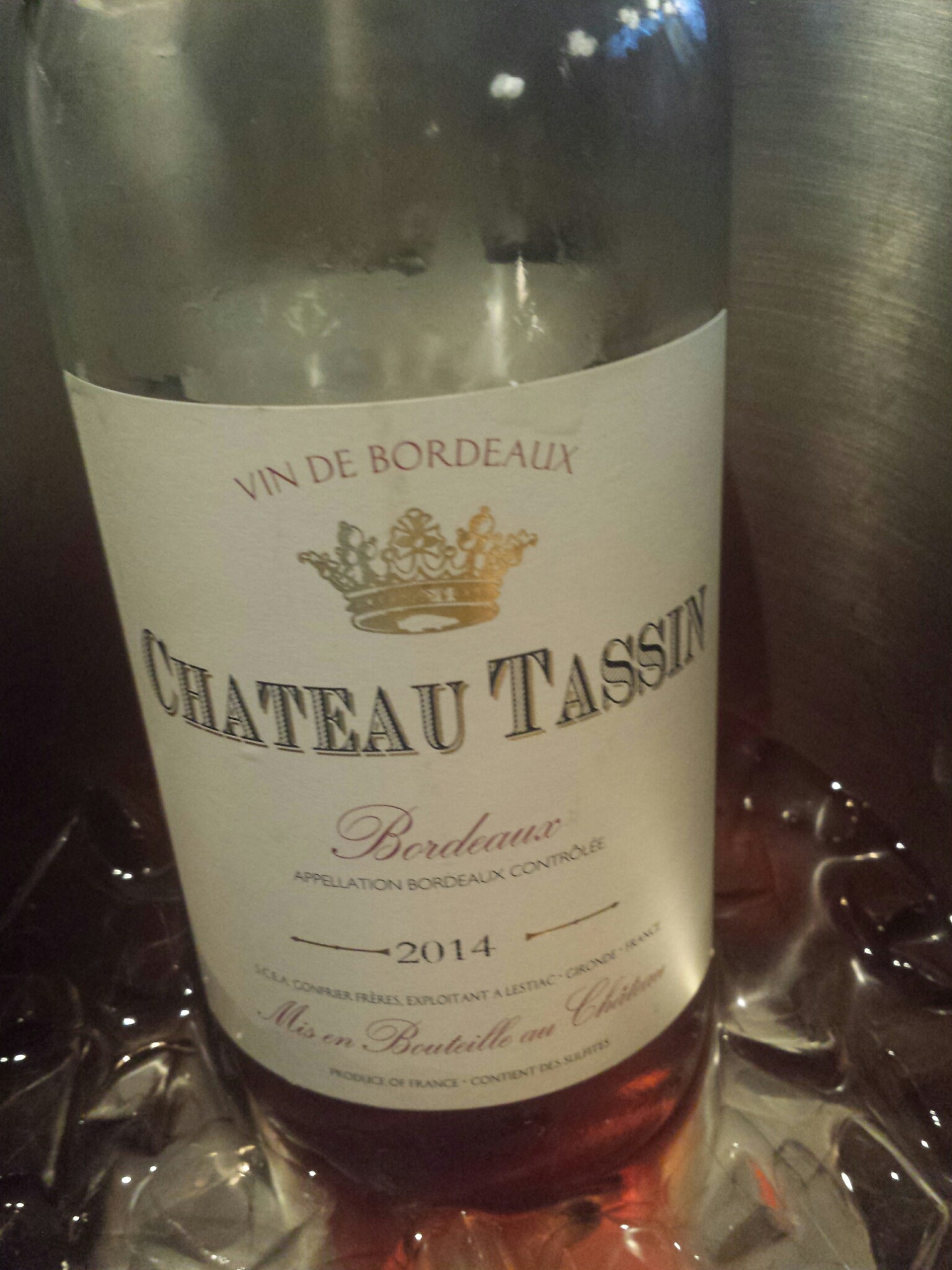 2014 Château Tassin, Bordeaux Rosé