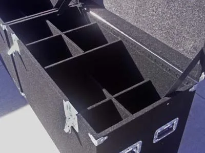 Carpeted Lighting Case