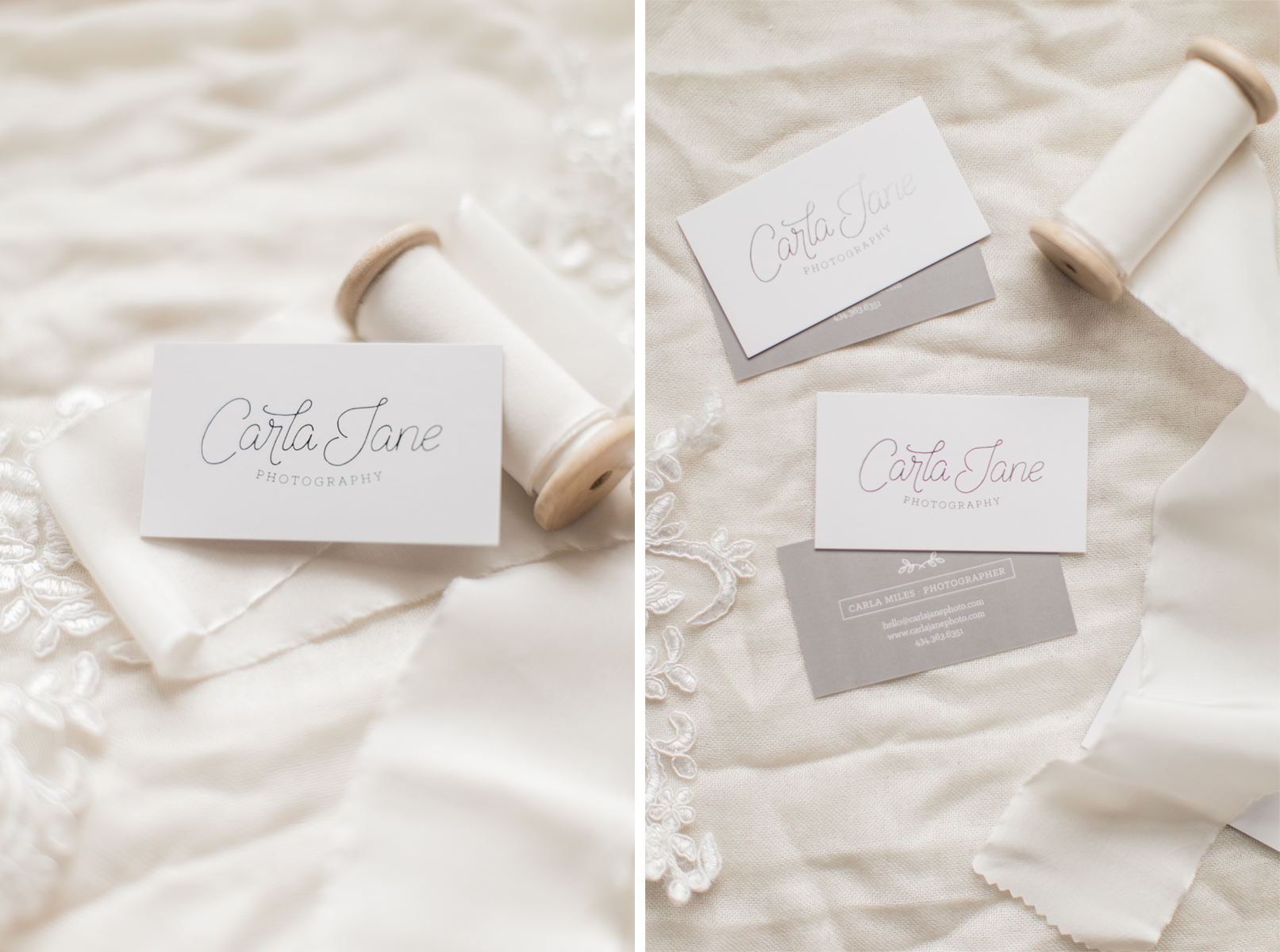 Carla Jane Photography | Hand Lettered Branding | Nashville Wedding Photographer