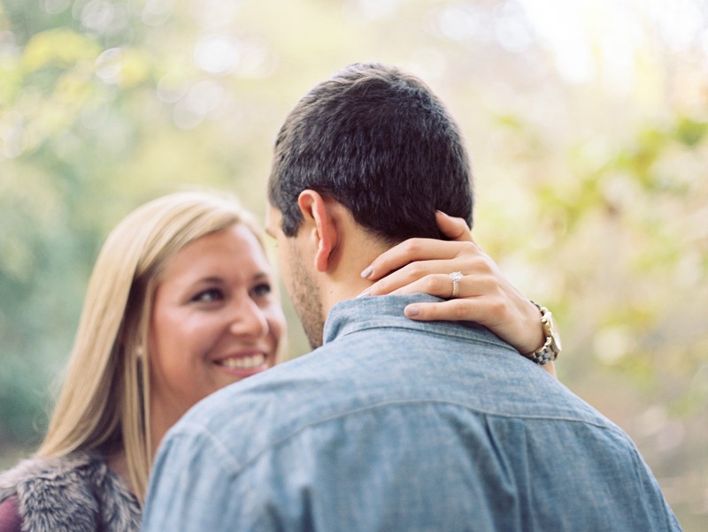 Caroline and Dan | Romantic and Fun Fall Virginia Engagement Session | Carla Jane Photography | Nashville Wedding Photographer