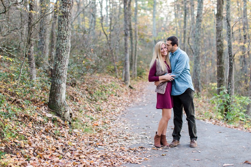 Caroline and Dan | Romantic and Fun Fall Virginia Engagement Session | Carla Jane Photography | Nashville Wedding Photographer