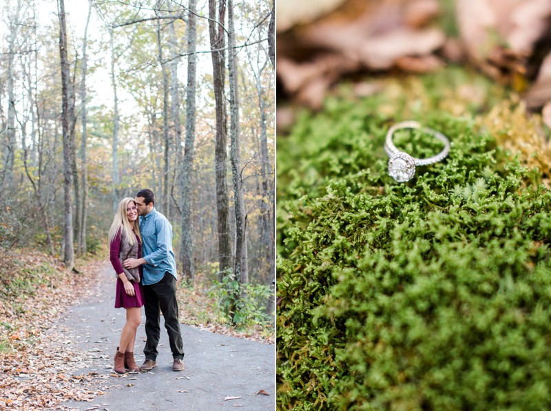 Caroline and Dan | Romantic and Fun Fall Virginia Engagement Session | Carla Jane Photography | Nashville Wedding Photographer