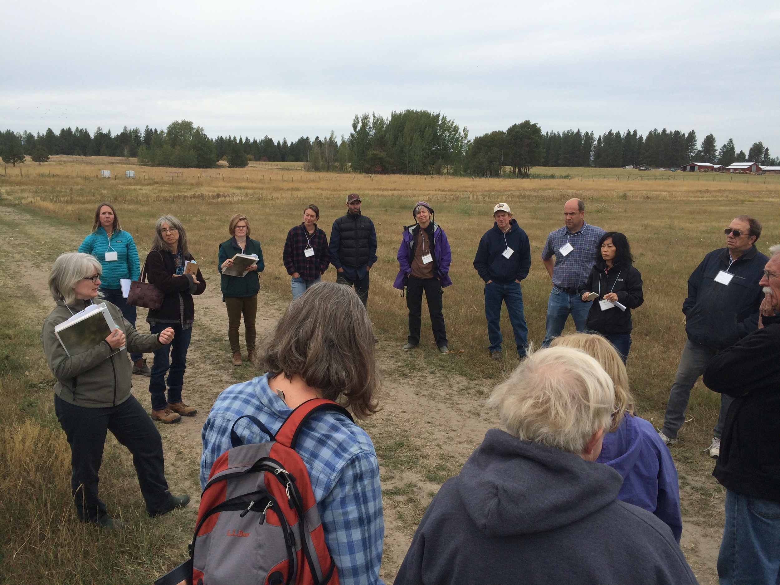 WSDA team walks through how livestock on the farm fit into a food safety plan.