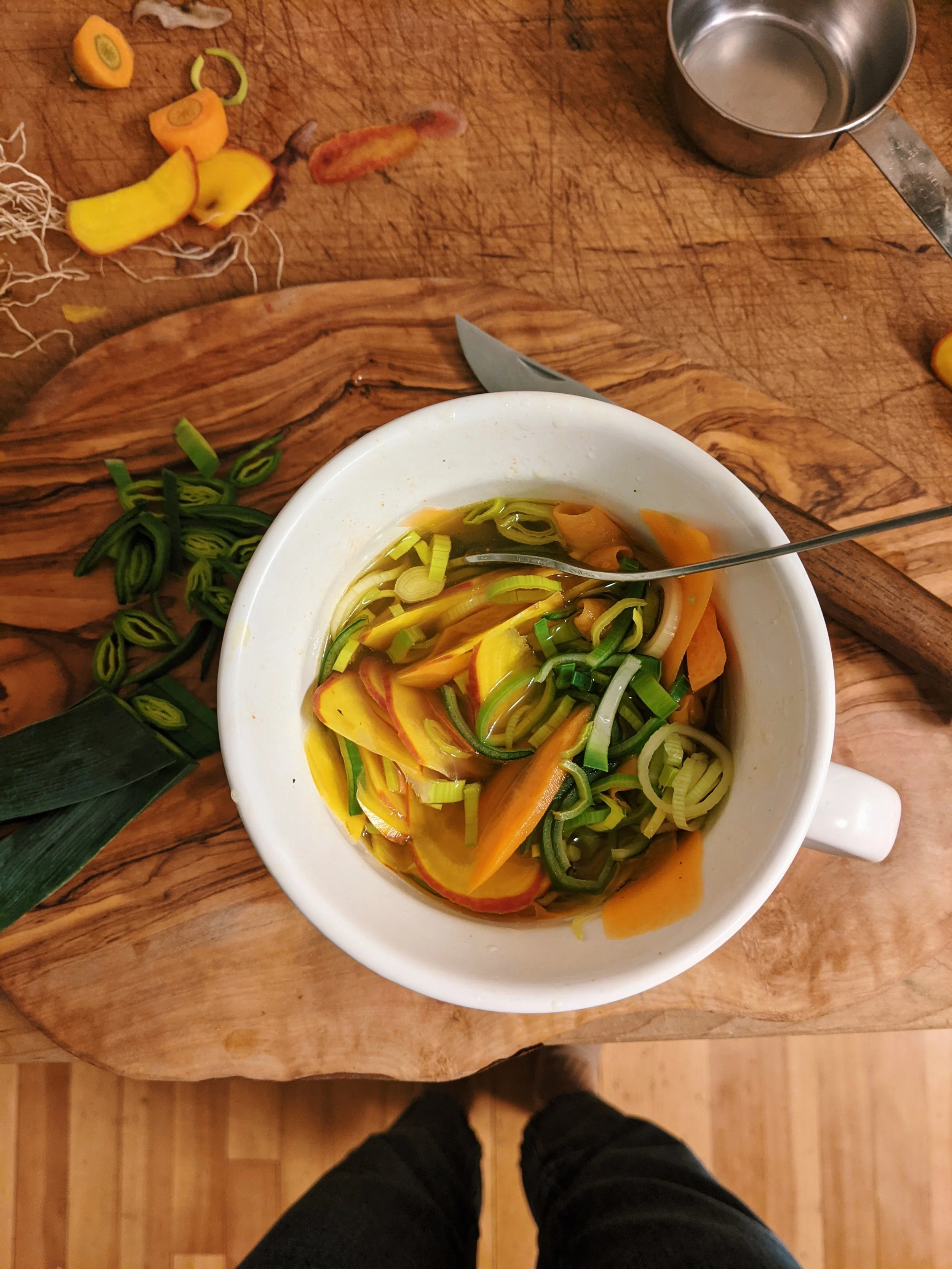 QUICK PICKLED WINTER VEGETABLES