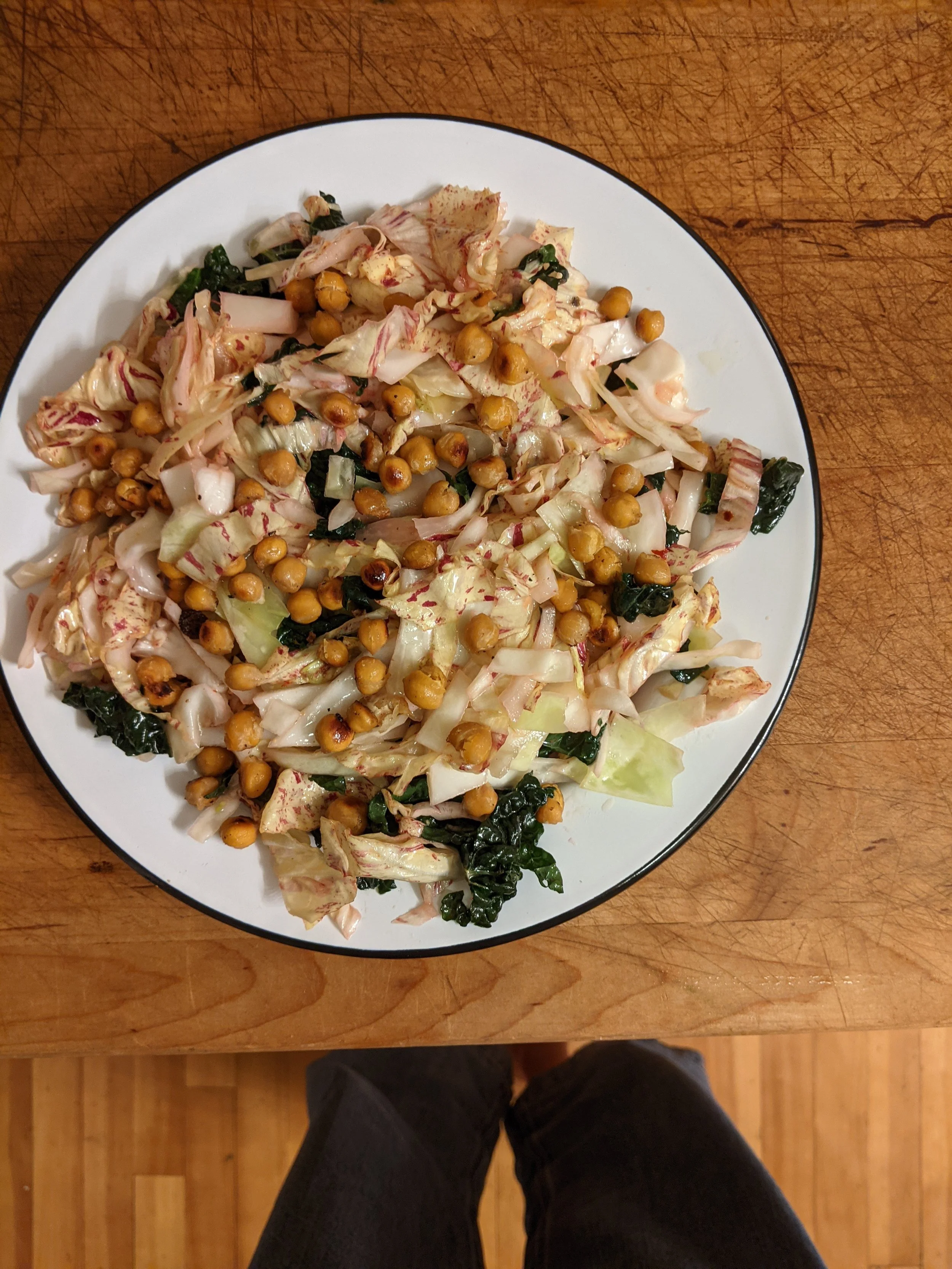 BEL FIORE CITRUS SALAD WITH CRISPY CHICKPEAS