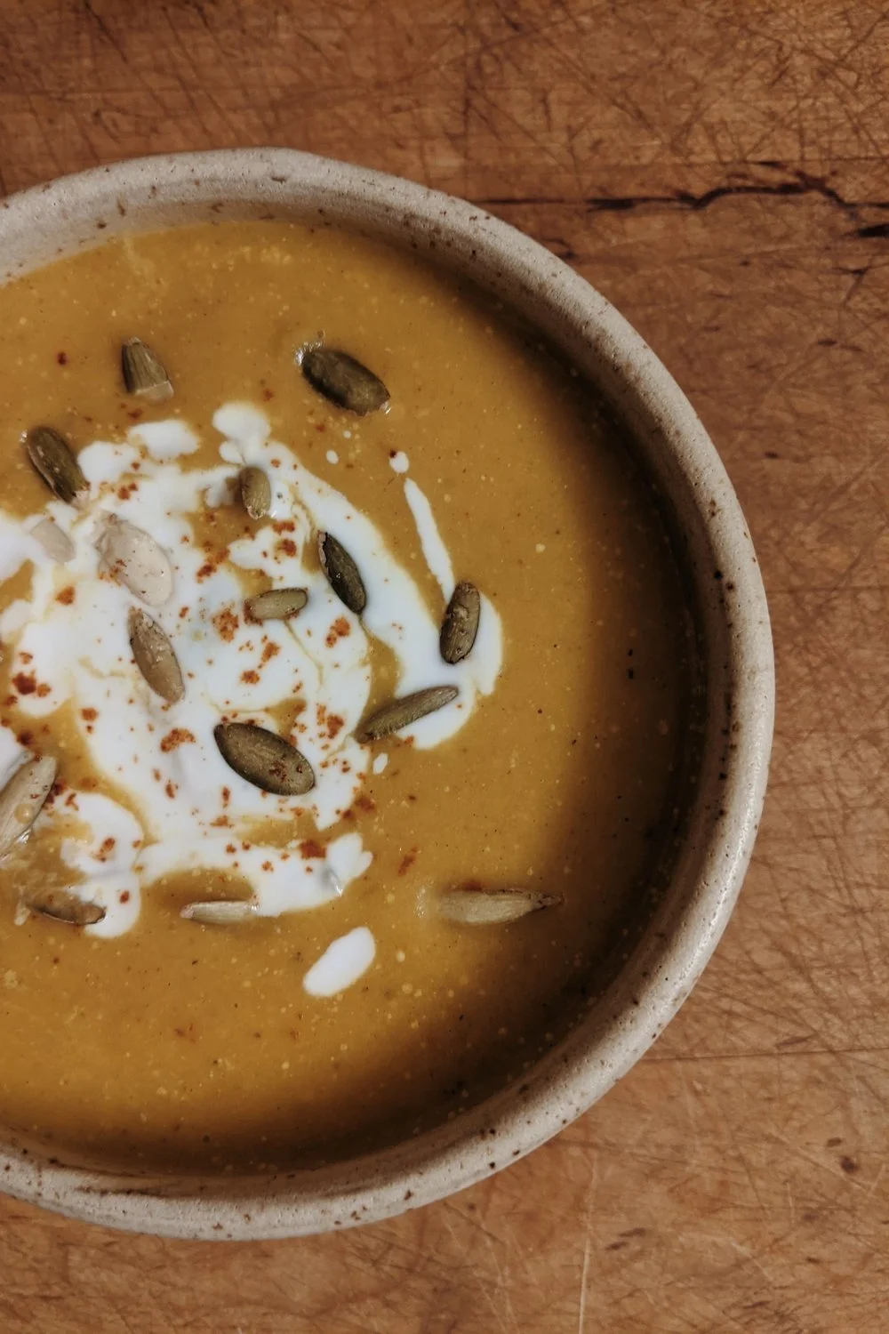 CURRIED SQUASH SOUP