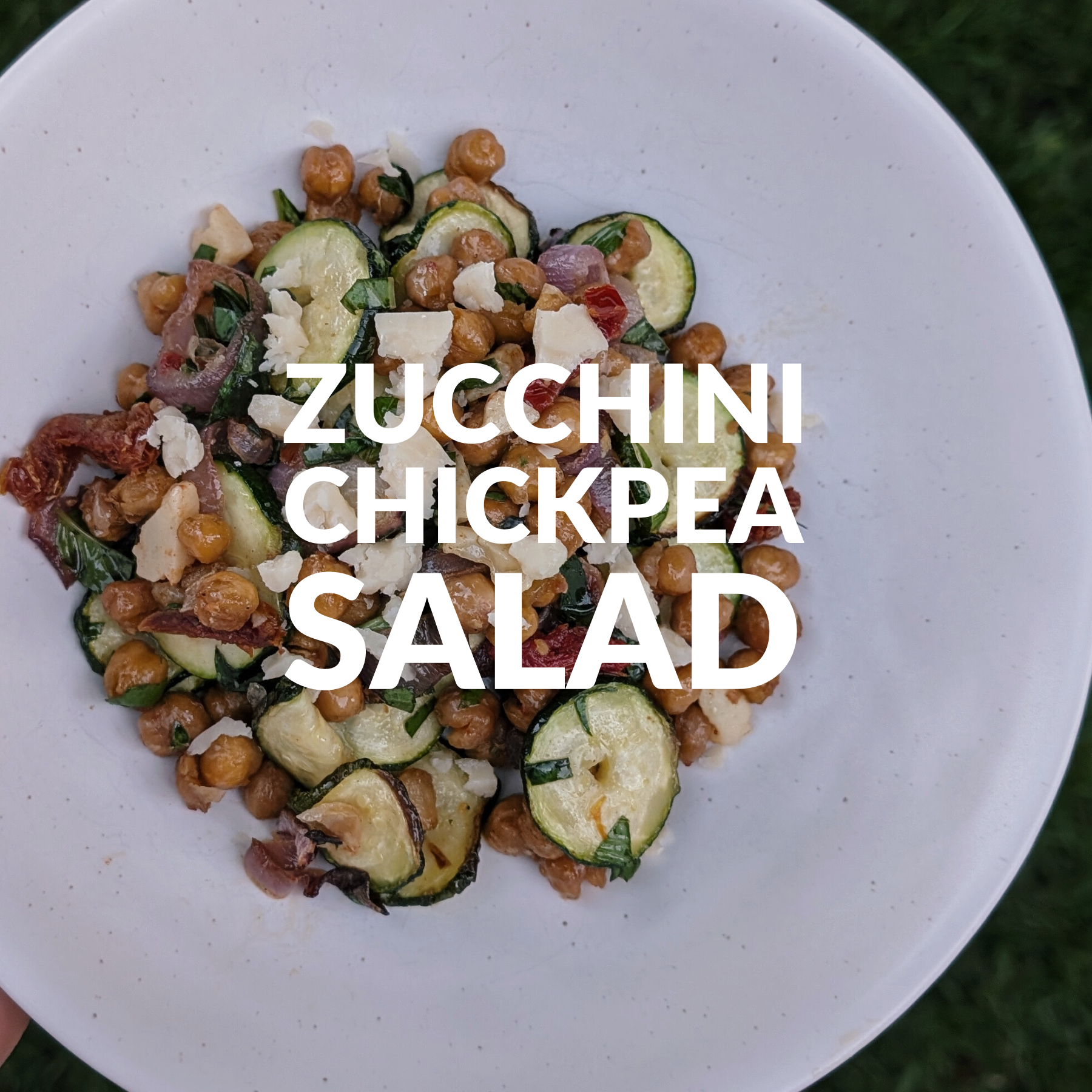 ZUCCHINI AND CHICKPEA SALAD