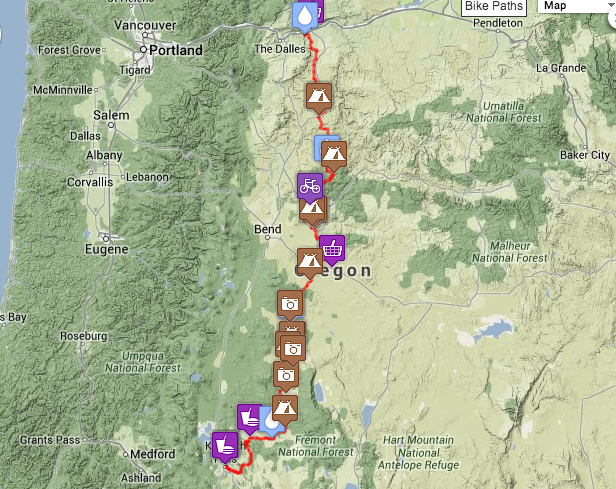 Oregon Outback GPS Map