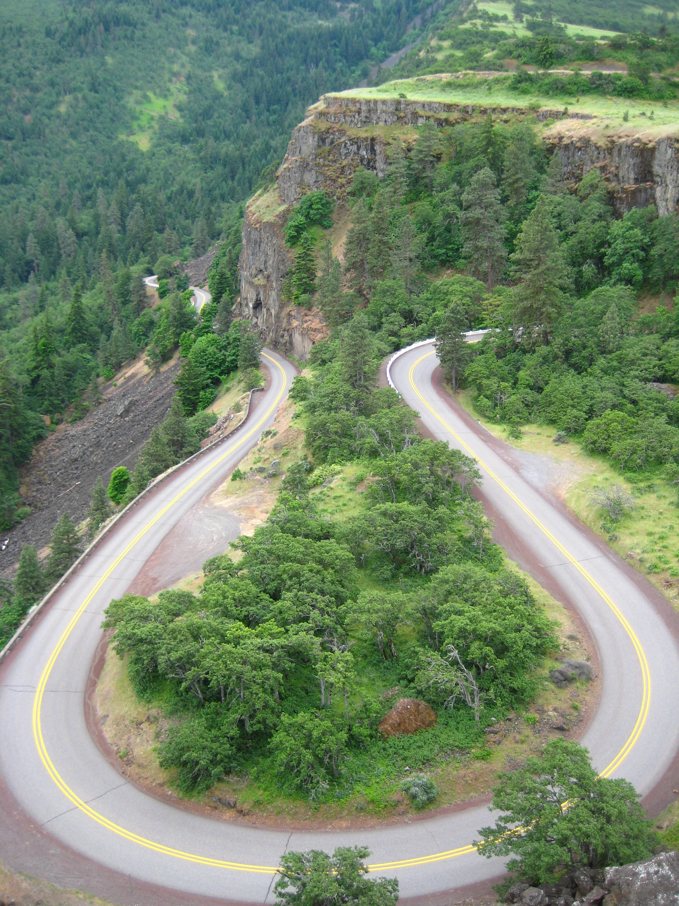 Climb out of the Columbia River Valley