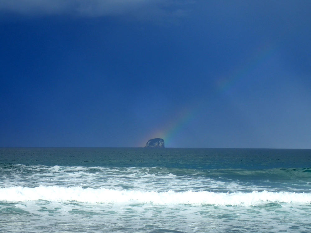 Rainbow Rock (this is not fake -- it really looked like this)
