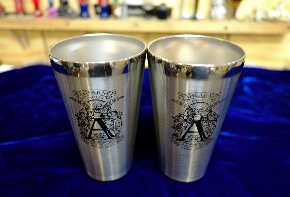 Insulated Pint Glass — Ahearne Cycles