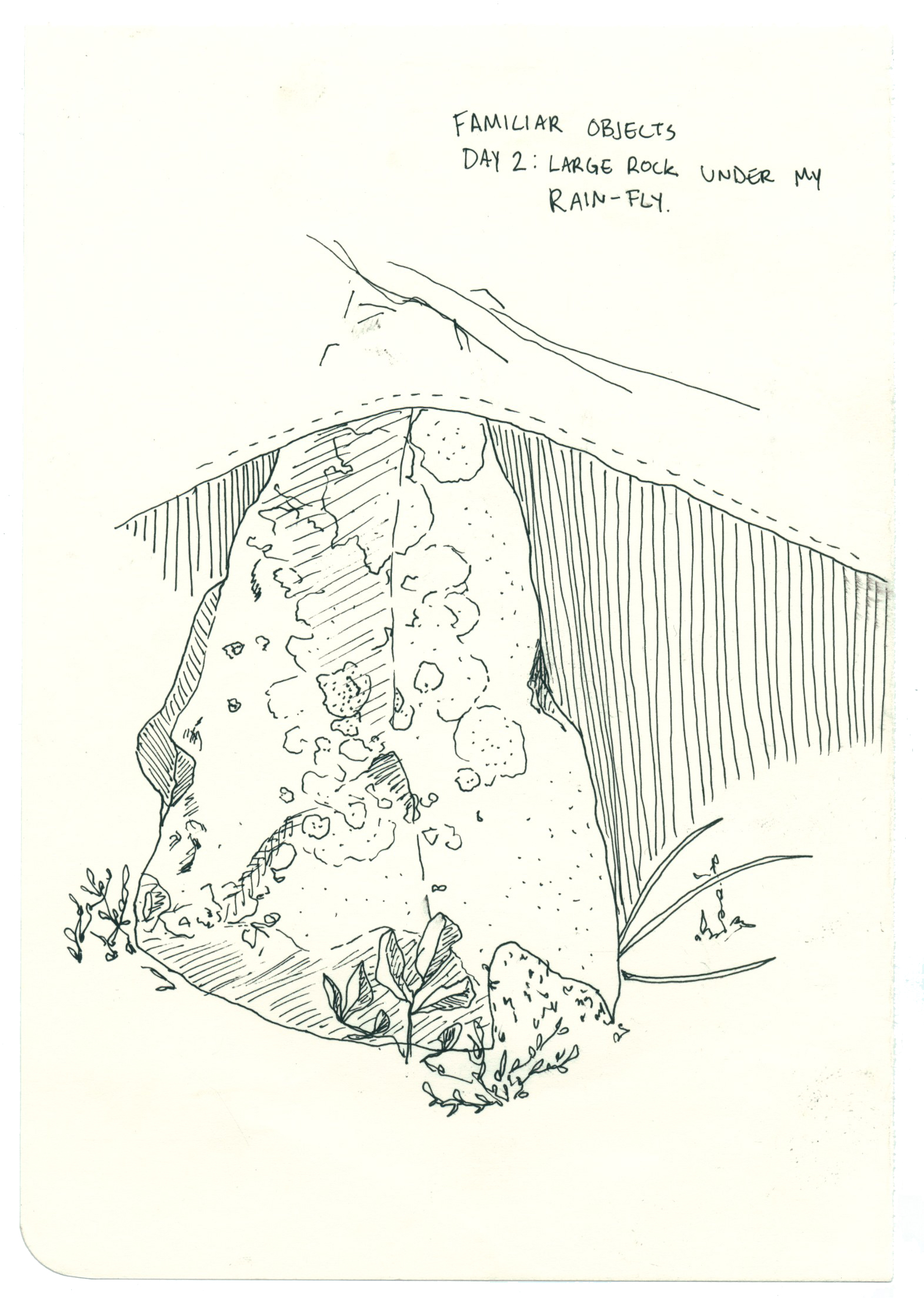 Day 2: Rock and Tent