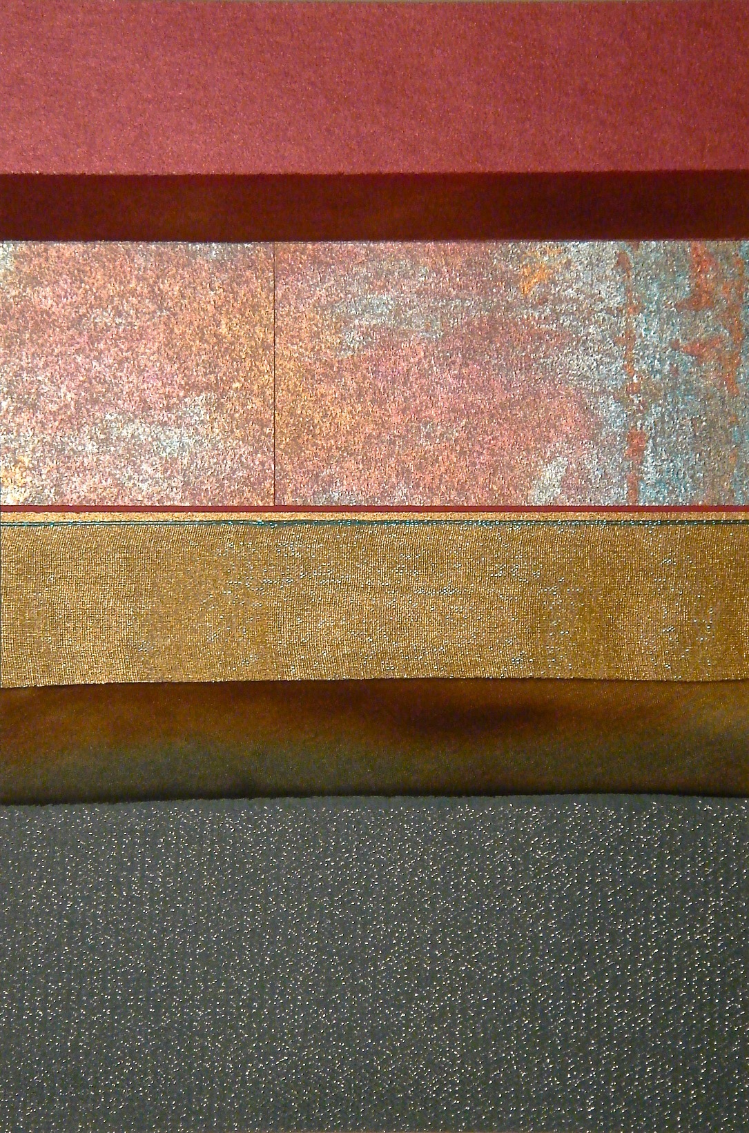   Metallic Series   12” x 16”  Paper and Silks  2006 