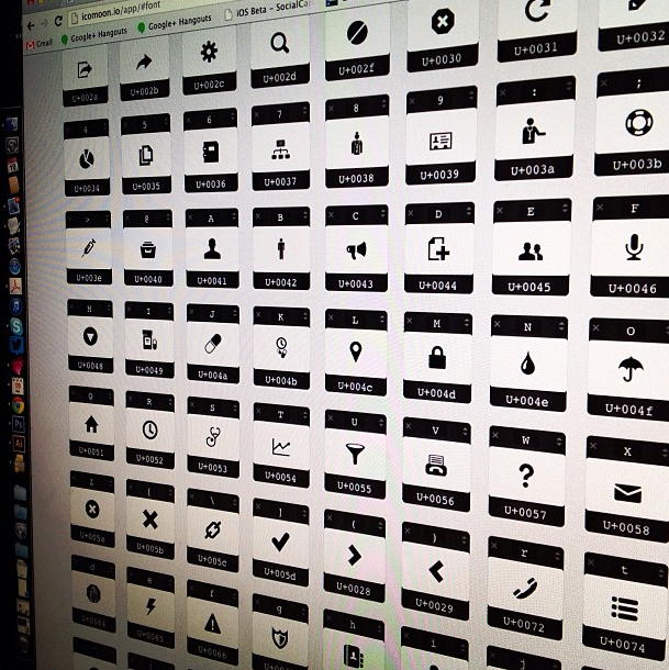 Custom Web Font
