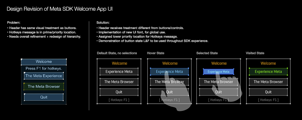 SDK Wireframing and Usability