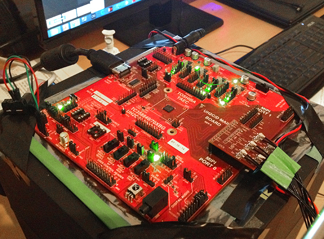 Testing hardware.