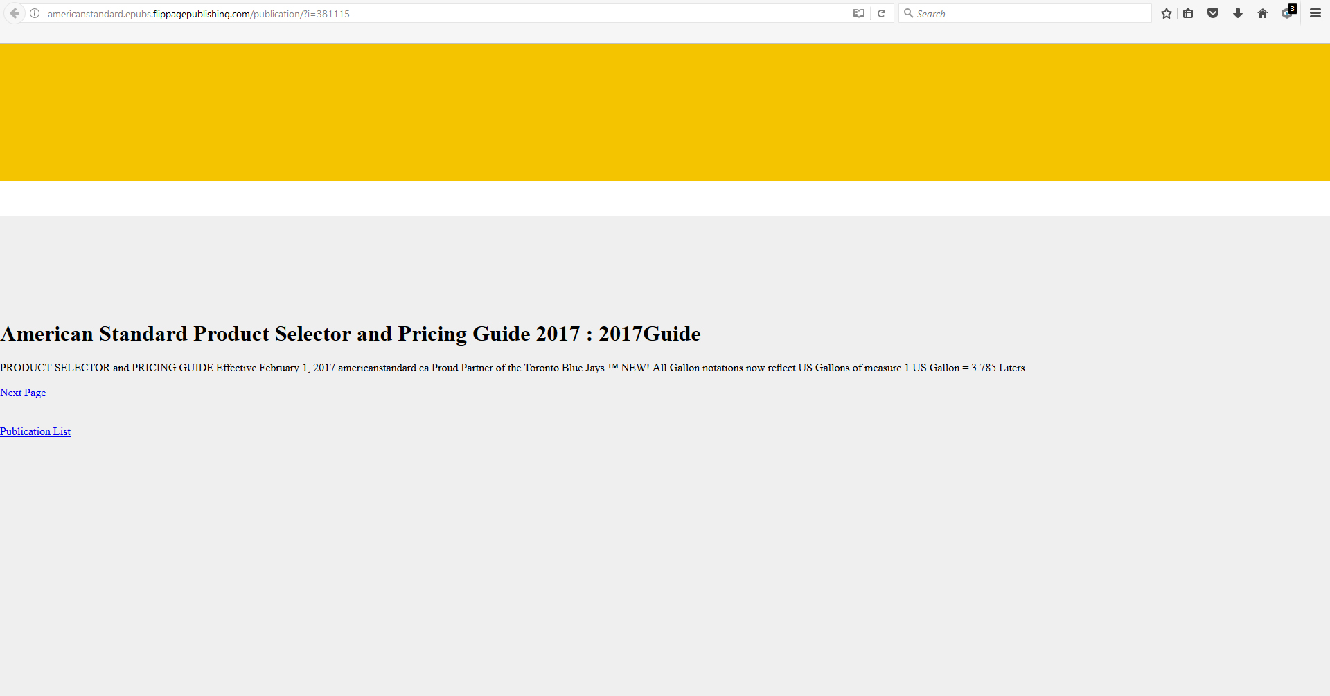 Mozilla Firefox browser without Flash installed or with Flash disabled in settings