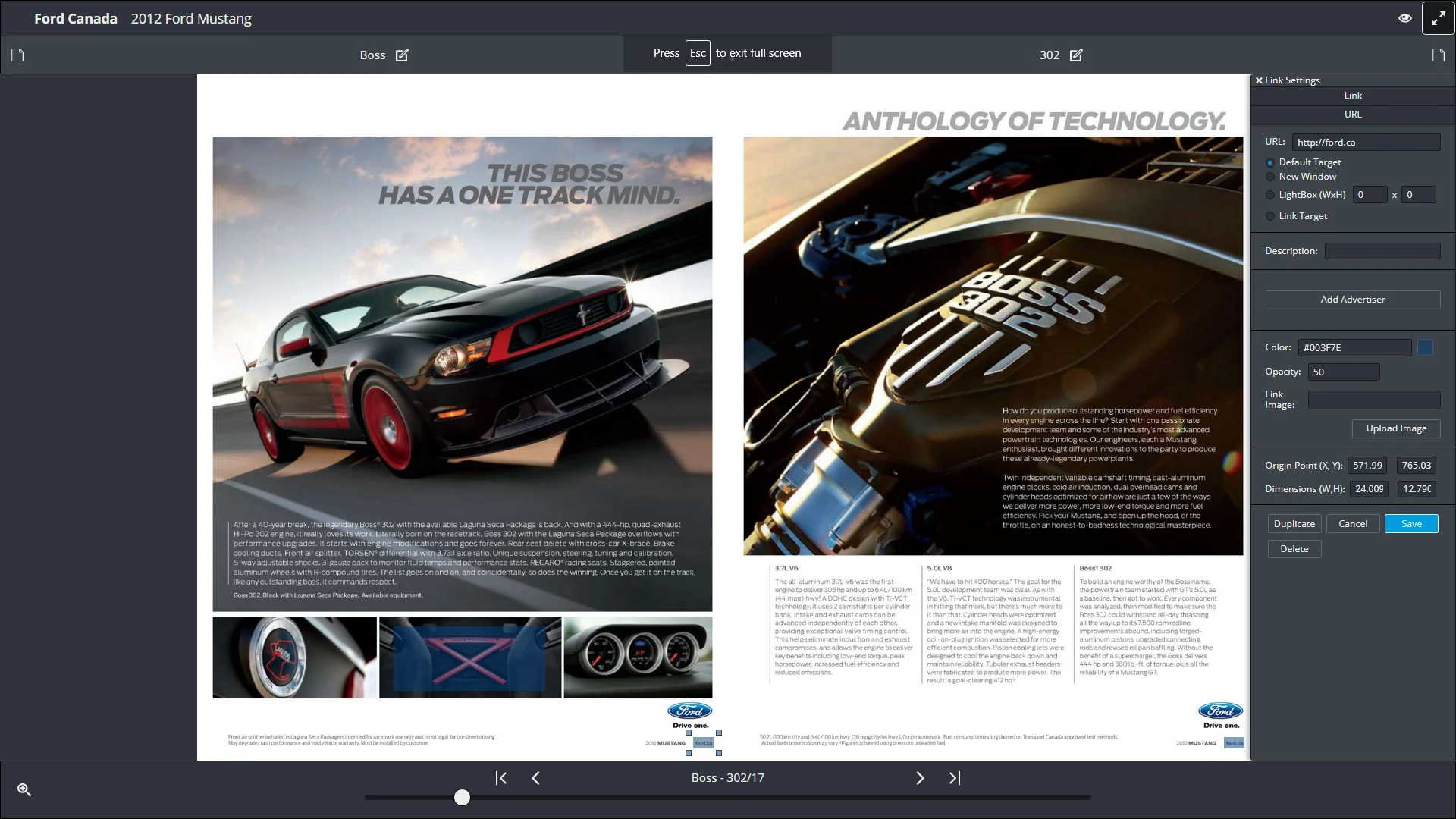 New Page Editing Interface