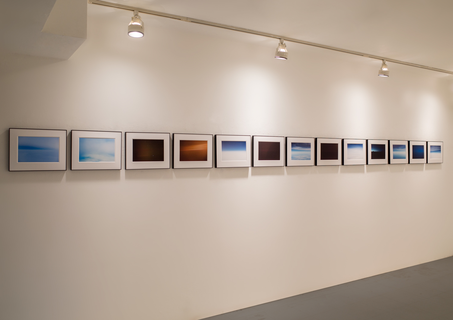 Archival pigment print and embossed mat, 11" x 14" each