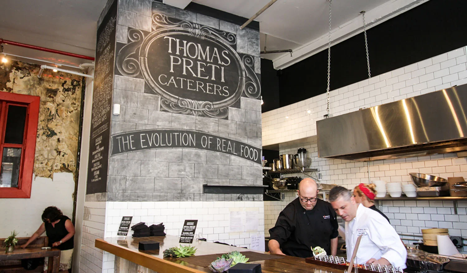 "The Evolution of Real Food" at the Thomas Preti pop-up