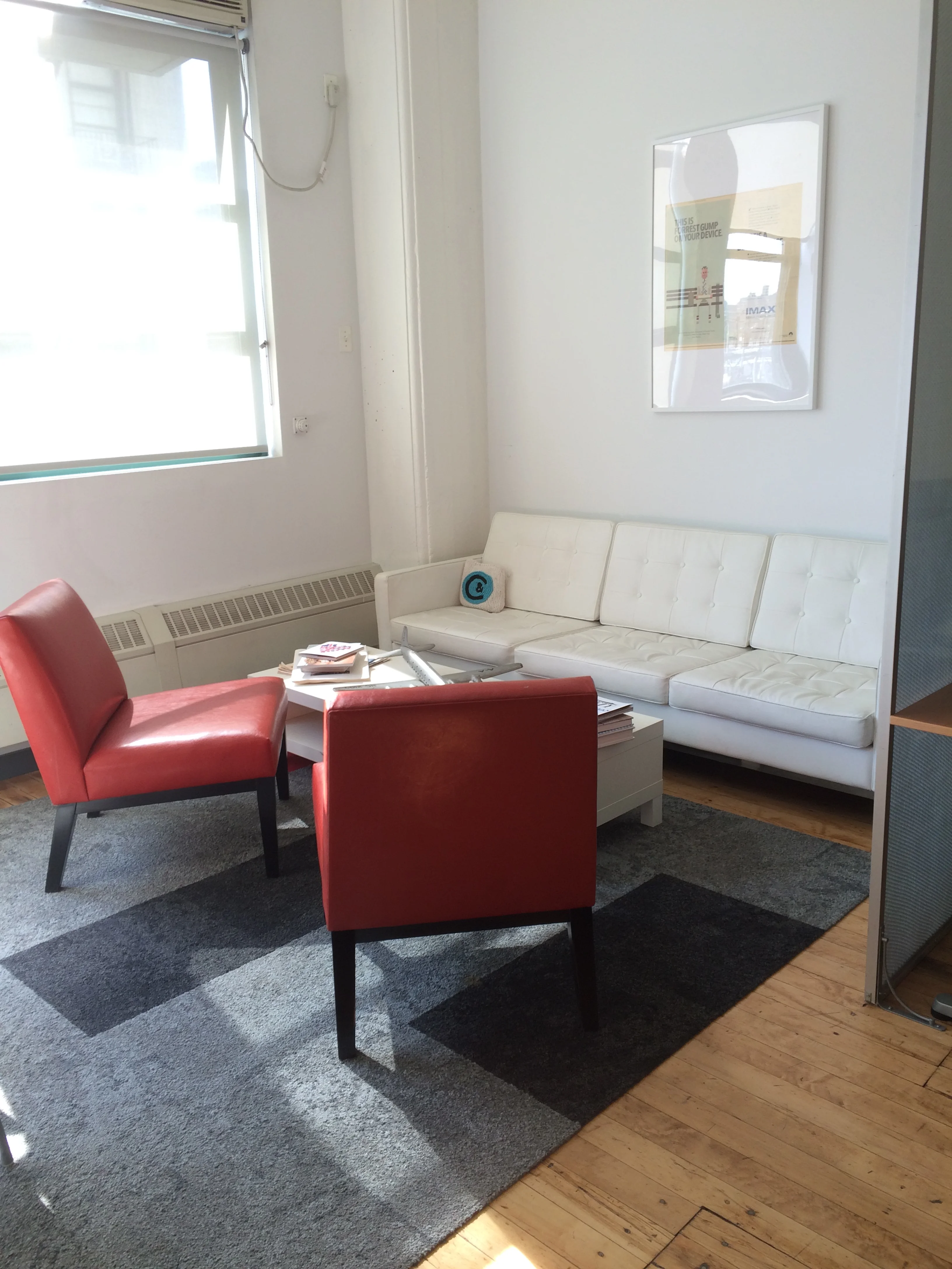 Informal couch space