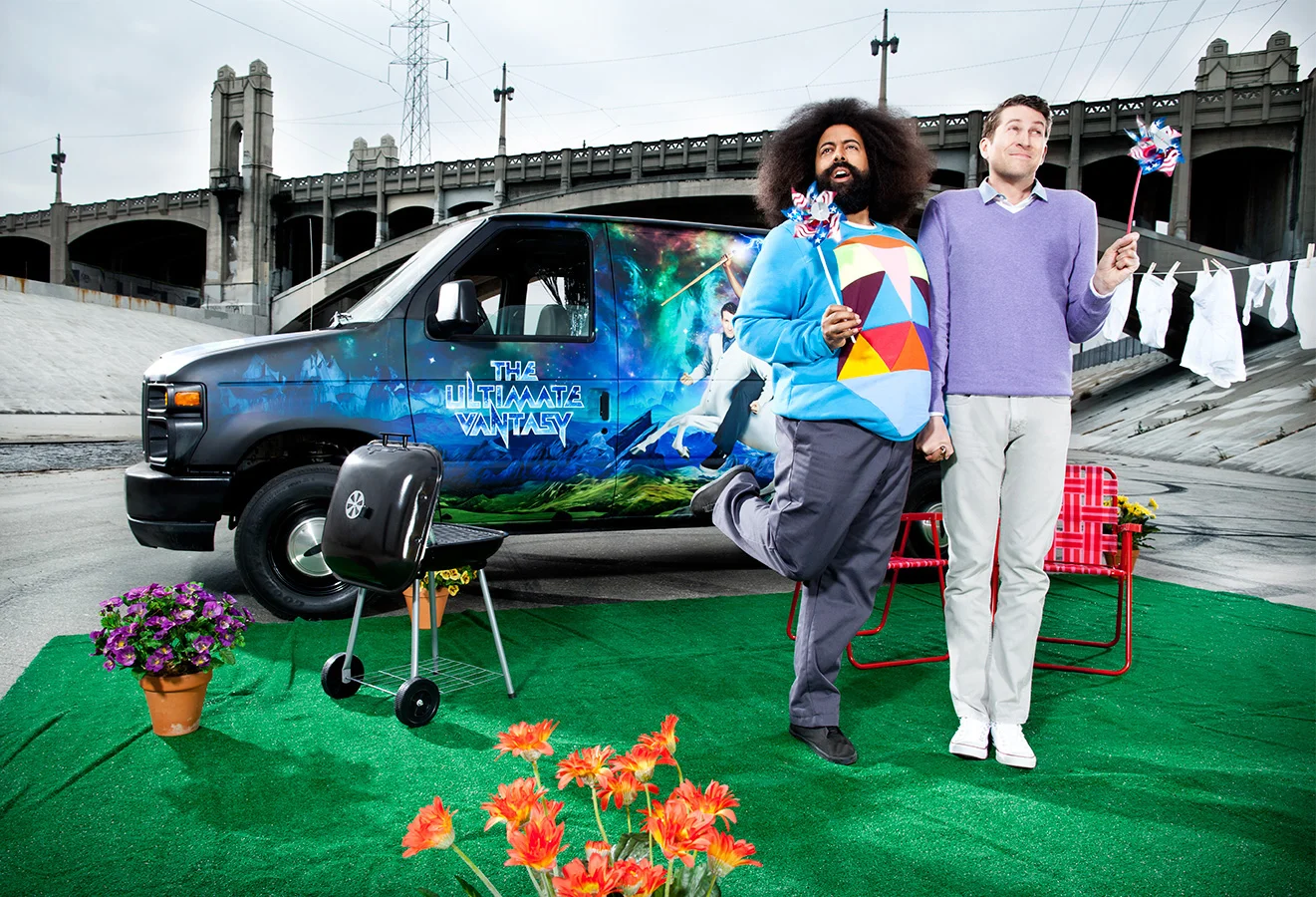 KYLE CHRISTY PHOTOGRAPHY, SCOTT AUCKERMAN & REGGIE WATTS, IFC'S COMEDY BANG BANG
