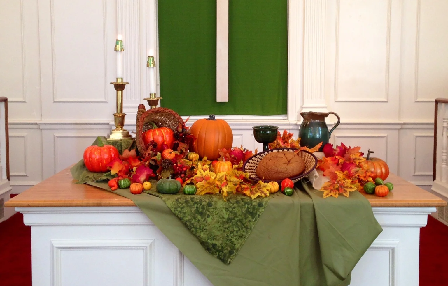 World Communion Sunday 2014 table.JPG