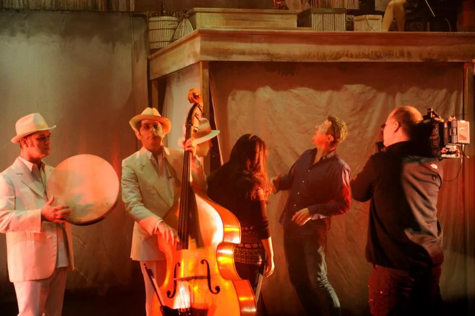 Playing with The Tiger Lillies. Denmark, January 2013