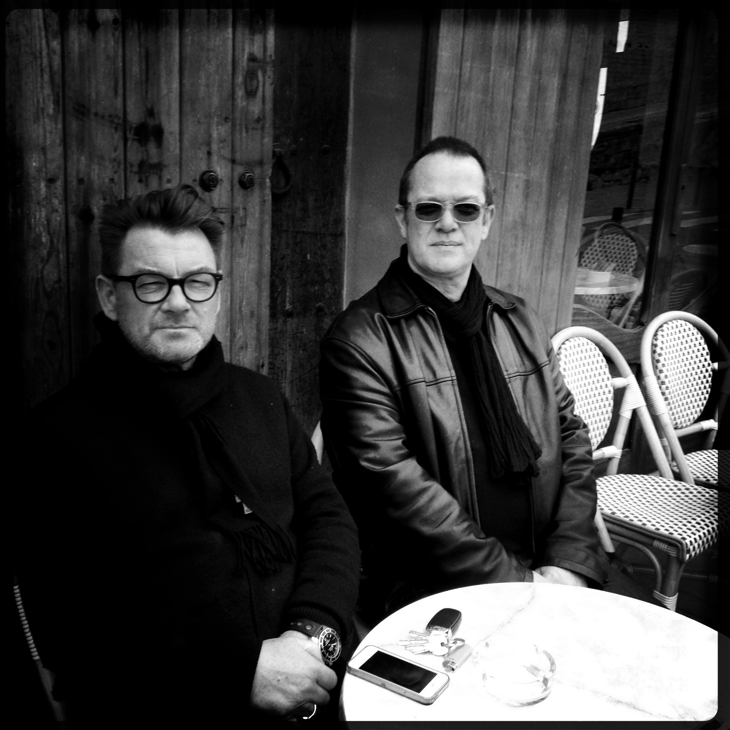 With Cathal Smyth, Ibiza