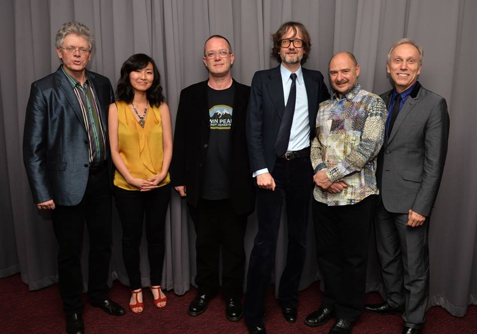 DC and Jarvis Cocker with Kronos Quartet (Photo by Mark Allen)