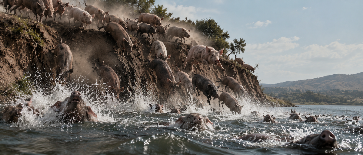 Jesus, Demons, and Those Drowning Pigs