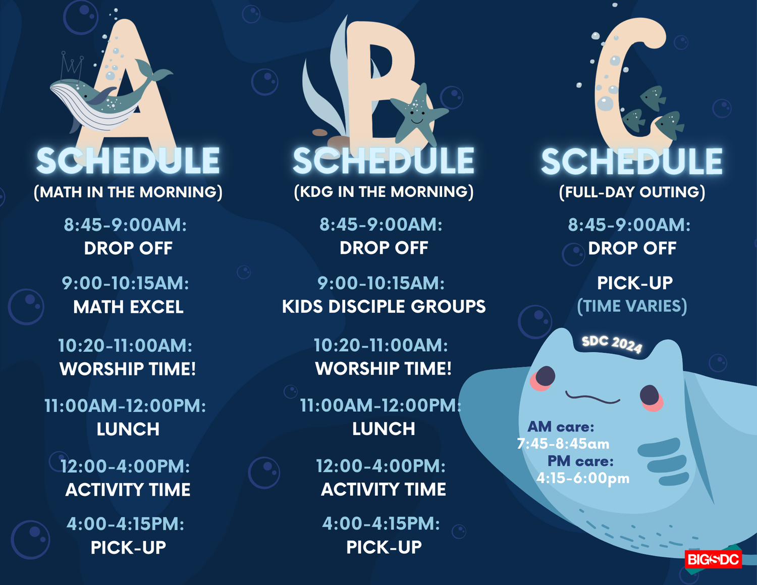 LCHS YOUTH MINISTRY | HUL & BIG SDC YLC