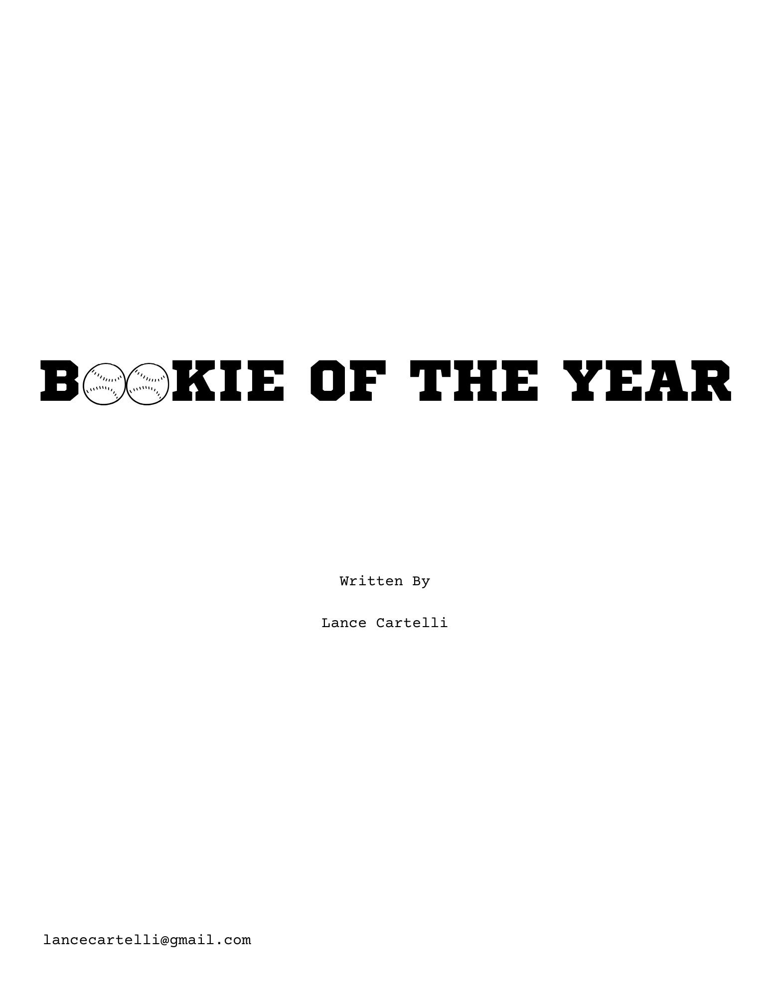 BOOKIE OF THE YEAR
