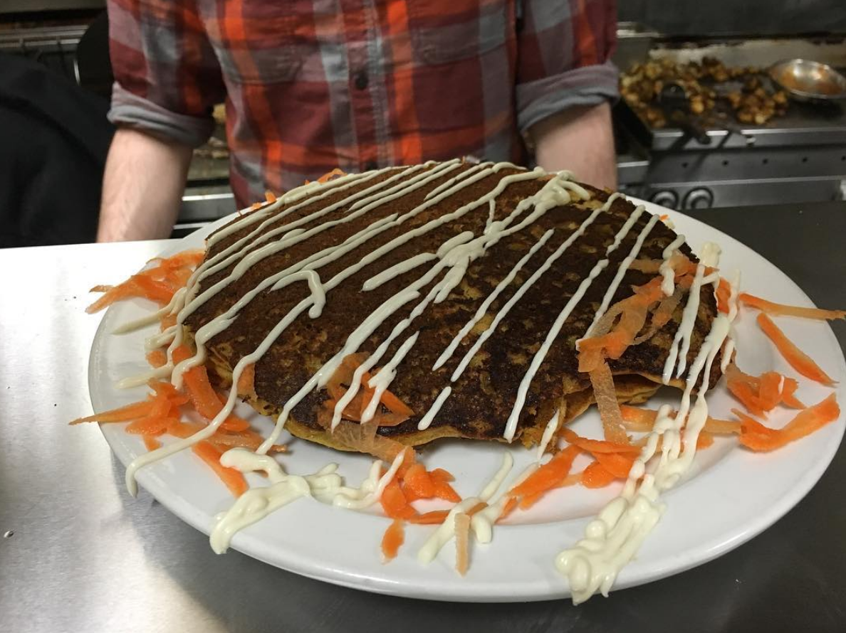 What's Up, Doc? - Carrot cake pancakes, that's what!!! They're practically a health food.