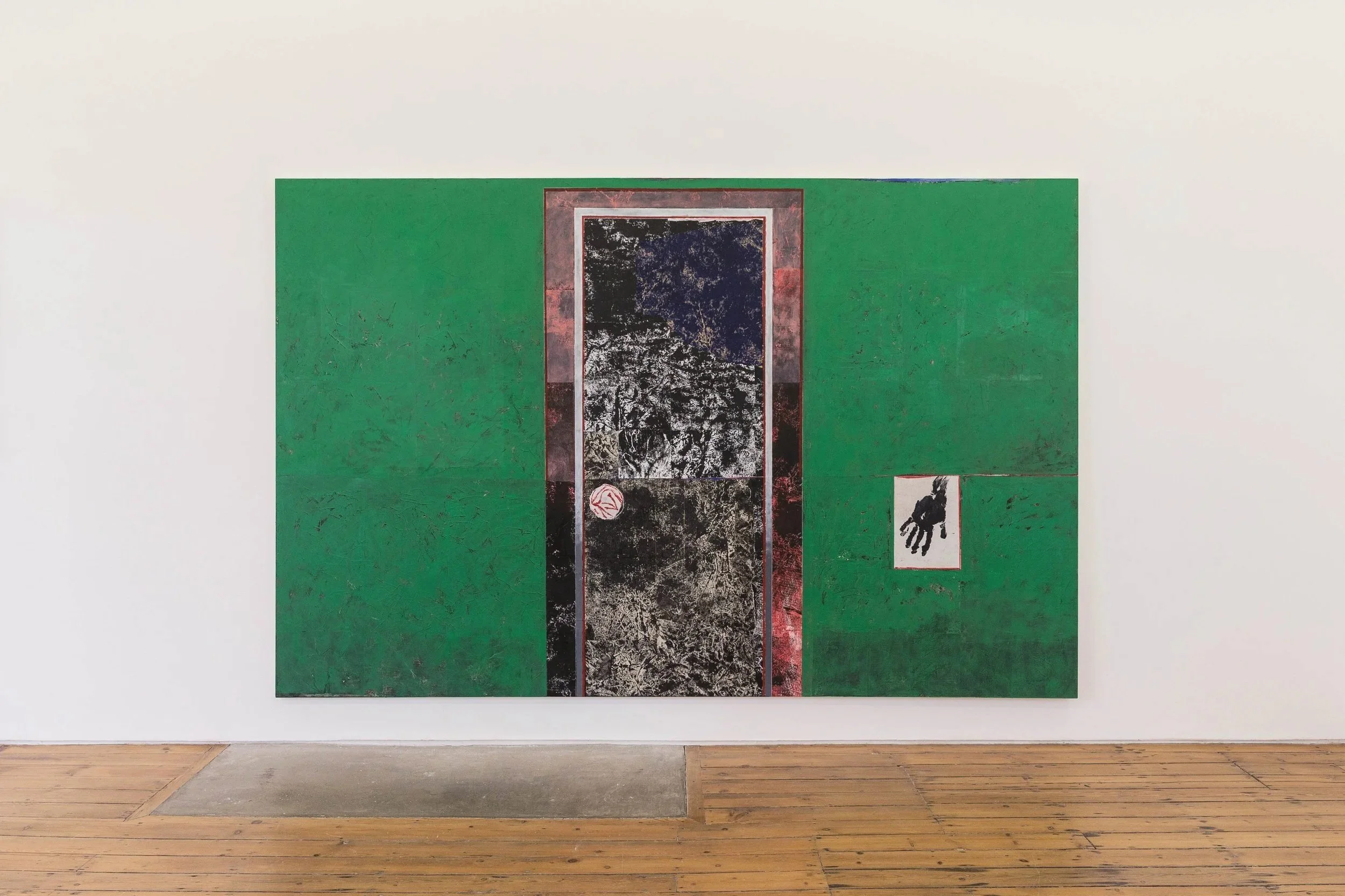  Hand/Ball, 2019, 172x270 cm 