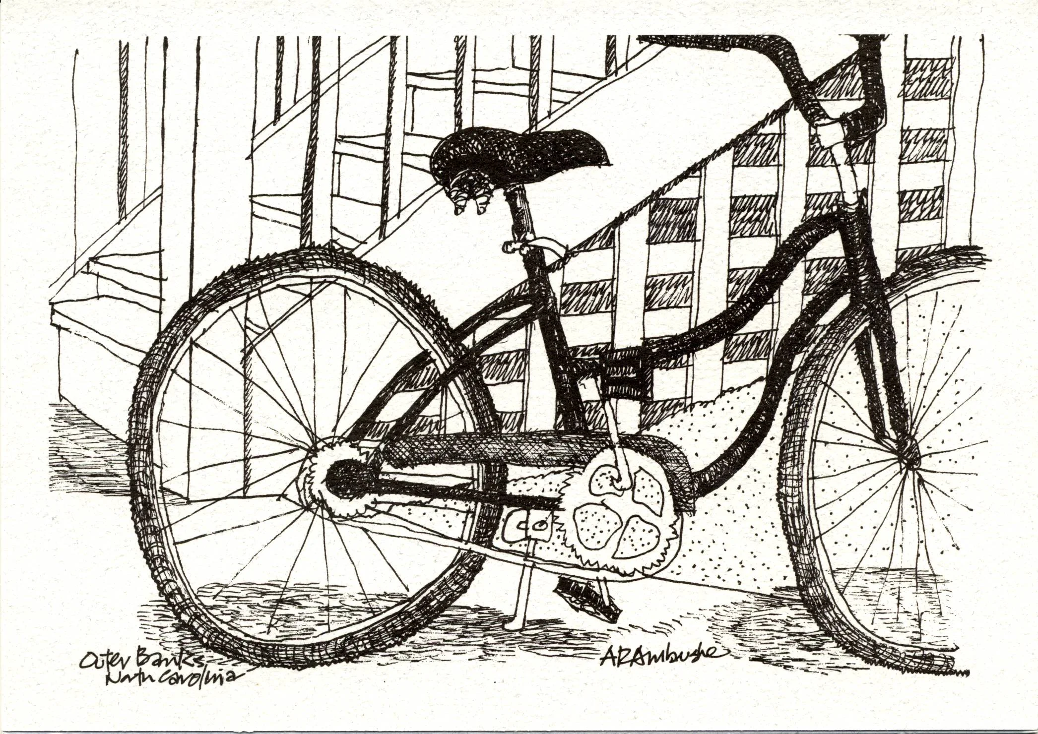 Bike at the Outer Banks